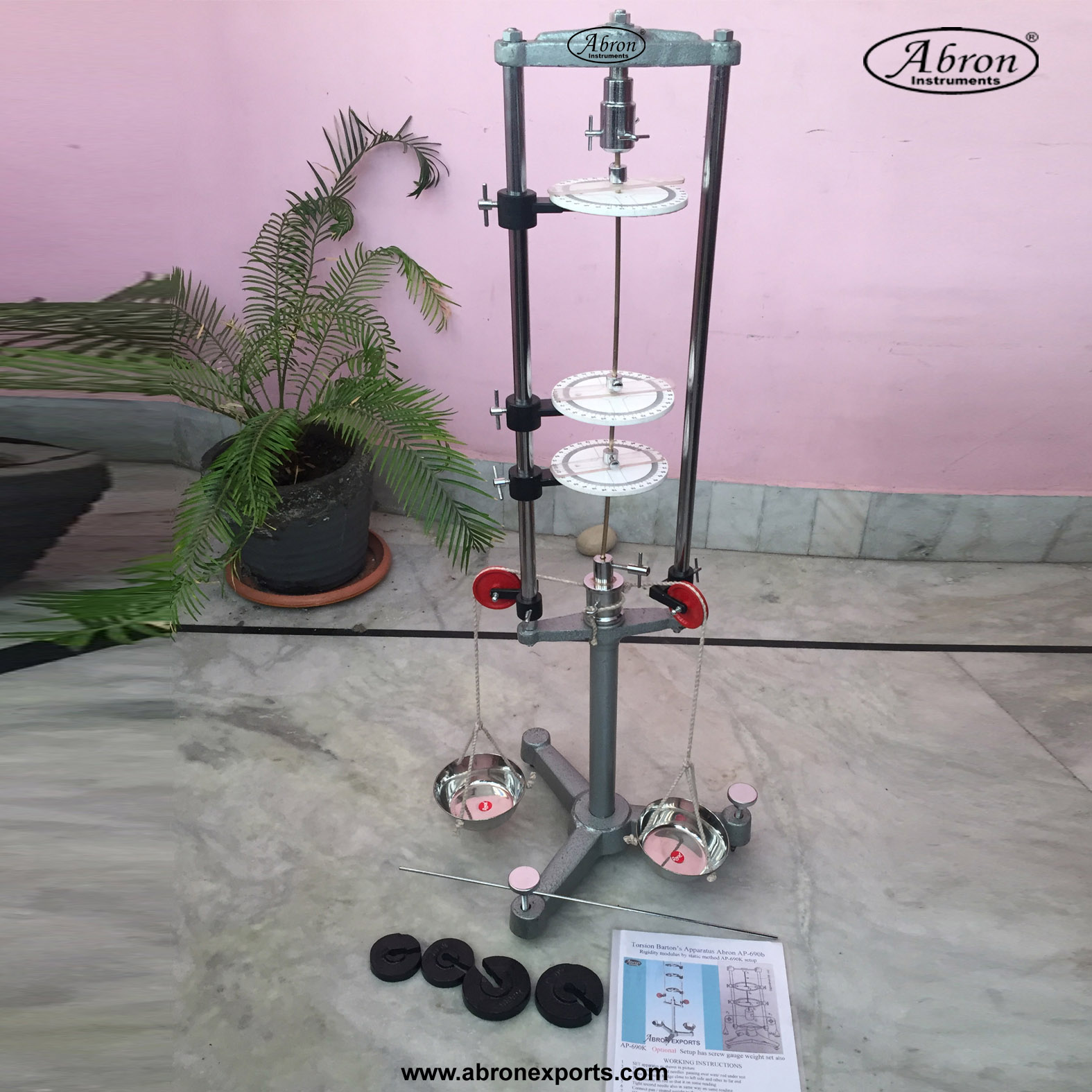 BSc I APP BSc 213 To Study The Twist Of A Thin Rod And Hence To Determin Modulus Of Rigidity Of 
